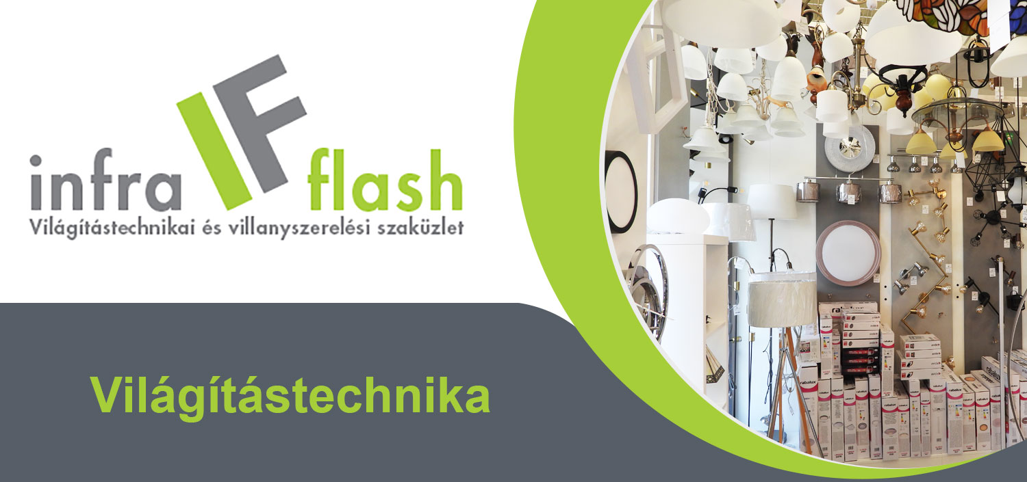 Világítástechnikai eszközök kereskedelme